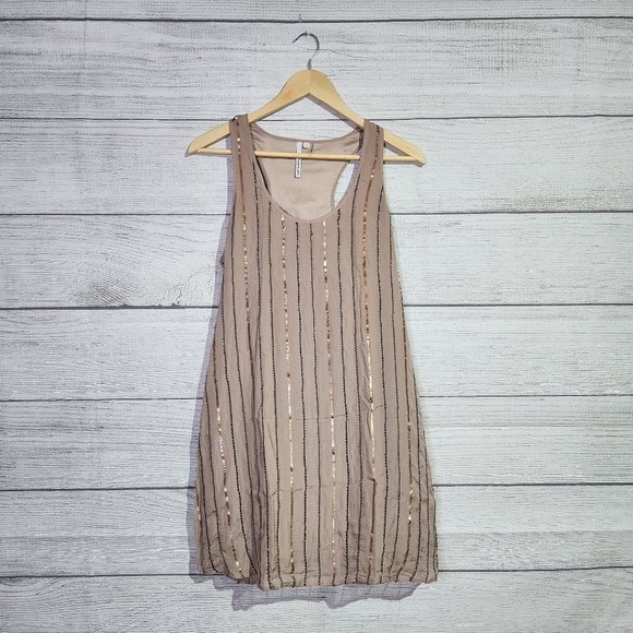 Michael Stars By Anthropologie 100% Silk Dress, Size S - Picture 1 of 7